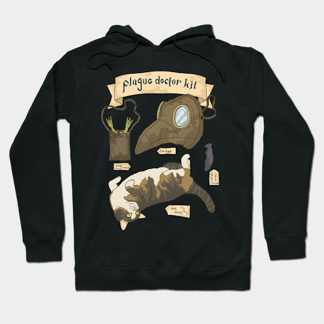 Plague doctor kit. history nerd Hoodie by JJadx